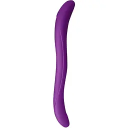 Подвійний фалоімітатор Wooomy Twoooney Semirealistic Double Dong Purple, діаметр 3 та 3,8 см