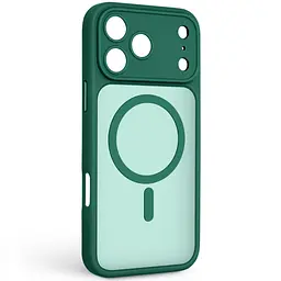 Чохол до мобільного телефона Armorstandart Lush MagCase Apple iPhone 17 Pro Max Dark Green (ARM87500) - мініатюра 2