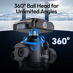 Адаптер кронштейн Ulanzi T100 Uka Quick-Release Ball Head (C062) - мініатюра 7