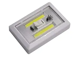 Світлодіодний WD PL 601 COB-світильник у вигляді вимикача на батарейках - мініатюра 2