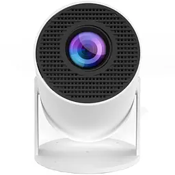 Проектор H96 MAX HY300A LED LCD HD 100AL 16:9 RK3326 1G/8G Android 9.0 HDMI WiFi BT білий - мініатюра 4