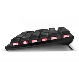 Клавіатура REAL-EL 7011 Comfort Backlit Black (EL123100043) - мініатюра 7
