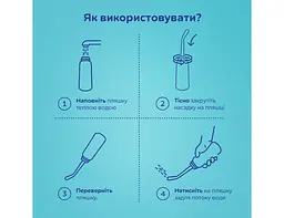 Пляшка для підмивання портативне після пологів і під час вагітності в пологовий будинок 500 мл Canpol babies - мініатюра 5