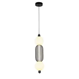 Светильник підвісний LED Levistella 7812034 BK, 7W, 3000K, чорний метал, сучасний стиль - мініатюра 2