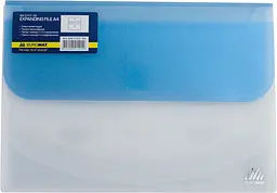 Папка-конверт на липучці Buromax А4 Travel 4 відділення в асортименті (BM.3707-99) - мініатюра 5