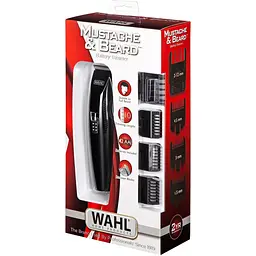 Тример для бороди та вусів Wahl Mustache & Beard 05606-508 чорний - мініатюра 4