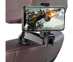 Автотримач Baseus BackSeat Car Mount Holder (SUHZ-A01) Black [57212] - мініатюра 5