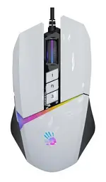 Миша Bloody W60 Max Panda Білий
