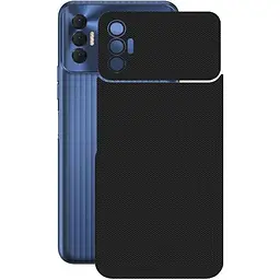 Защитная пленка StatusSKIN для Tecno Spark 8p KG7n Корпус Винил Матрикс черный