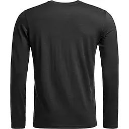Термофутболка Ortovox 185 Rock'N'Wool Long Sleeve Men L Чорний - мініатюра 2