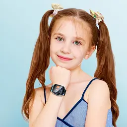 Дитячий смарт-годинник Hoco Y104 4G Children Phone-Watch Blue - мініатюра 4