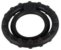 Ерекційне кільце You2Toys Steely Cockring 3.7 см чорний - мініатюра 2
