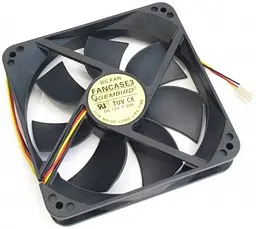 Вентилятор 120mm Gembird FANCASE3/ball - мініатюра 1