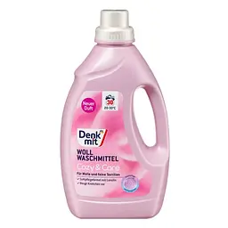Гель для прання вовняної білизни та шовку DenkMit Cozy & Care, 1,5 л, 30 прань