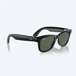 Смарт-окуляри Ray-Ban Meta Wayfarer Shiny Black Frame Green Lenses (RW4006 601/71 50-22) - мініатюра 3