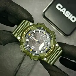 Чоловічий годинник Casio AQ-S810W-3A Зелений ( AT1141-0288 ) - мініатюра 3