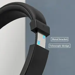 Бездротові навушники KST-900BT Bluetooth з FM-радіо глибокі чорні баси для телевізора та ПК - мініатюра 4