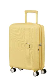 American Tourister Валіза American Tourister, Soundbox, поліпропілен, мала, 55см, 35.5/41л, TSA, 4 колеса, EXP, пастельно-жовтий - мініатюра 5