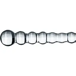 Скляний дилдо у вигляді намистин Gildo Glass Dildo No. 20 - мініатюра 3