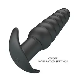 Анальна пробка з вібрацією Pretty Love Aeolis Vibrating Anal Plug PRETTY LOVE BI-040201 103454 - мініатюра 4