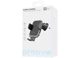 Автомобільний тримач для смартфона Proove Nitro Charge 15W (WHNC15002005) - мініатюра 3