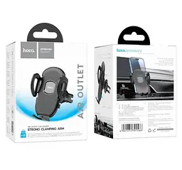 Холдер Hoco H8 General car holder air outlet Чорний - мініатюра 2