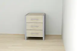 Тумба універсальна Ferrum-decor Вів'єн 3 50x41x40 сірий ДСП Дуб Сонома 16мм (FRD-104198)