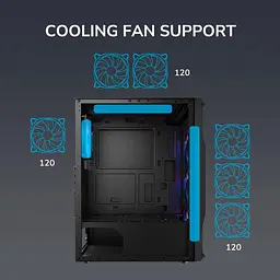 Корпус Cougar MX110 Uniface RGB Black (MX110 RGB) - мініатюра 14