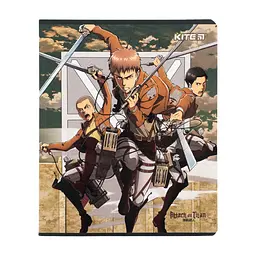 Зошит Kite Attack on Titan, 24 аркуші, клітинка (AT24-238), в асортименті - мініатюра 8