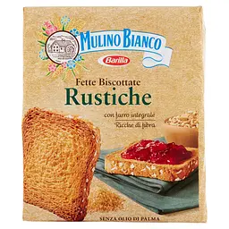 Тости Mulino Bianco Fette Biscottate Rustiche 315 г
