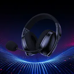 Навушники ігрові HOCO W114 Magic four-mode gaming headphones Black - мініатюра 7