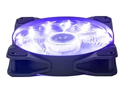 Вентилятор для корпусу Frime Iris LED Fan 15LED Purple (FLF-HB120P15) - мініатюра 2