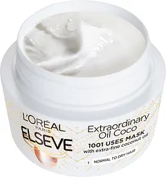 Маска L’Oréal Paris Elseve Розкіш кокосової олії для нормального і сухого волосся 300 мл - мініатюра 3