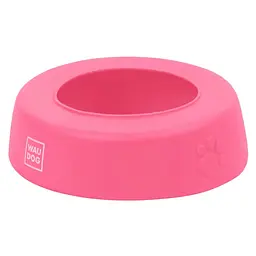 Миска-непроливайка Waudog Silicone, 750 мл, рожевий (50787)
