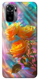 Чохол Demsky Golden rose для Xiaomi Redmi Note 10 / Note 10s