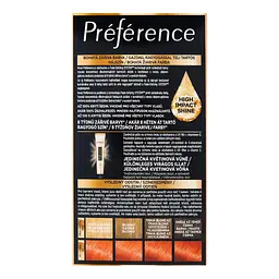 Стійка фарба для волосся L'Oreal Paris Preference 7.4 Kupferblond 174 мл - мініатюра 5