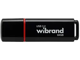 Флешка Wibrand 64 GB Scarab Black (WI3.2/SC64P11B)