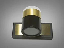 Світильник підсвічування Diasha 5970/1 4W, LED, латунь, поворотний механізм, IP20, для дзеркал та картин - мініатюра 4