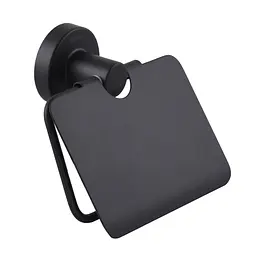 Тримач туалетного паперу з кришкою Sonia ASTRAL BLACK 185207 (000026855)