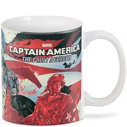 Кухоль GeekLand Captain America ретро CA.02.026 330 мл білий - мініатюра 2