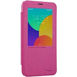 Чохол-книжка Nillkin Sparkle case Meizu MX5 Red - мініатюра 2
