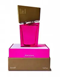 Парфуми з феромонами жіночі Shiatsu Pheromone Fragrance women pink 50 ml