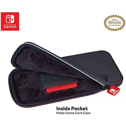 Чохол RDS Industries Deluxe Travel Case Slim Black (Nintendo Switch, Switch Lite, Switch OLED model) - мініатюра 3