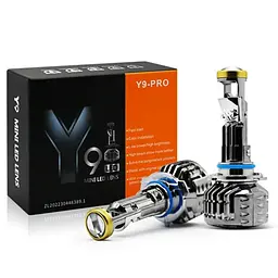 LED лампи автомобільні Y9Pro H11 60W (Лінзовані D16.5 мм З Оманкою Canbus)