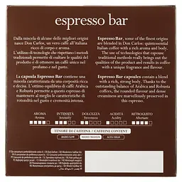 Кава в капсулах Carraro Don Carlos Dolce Gusto Espresso Bar, 16 капсул - мініатюра 2