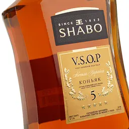 Бренді України Shabo V.S.O.P. 5 зірок, 40%, 0,375 л (588211) - мініатюра 5