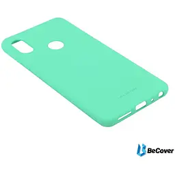 Панель BeCover Matte Slim TPU для Huawei P Smart 2019 Green (703182) - мініатюра 2