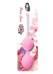Вагінальні кульки Boss Series Pure Love, 20 см, рожевий - мініатюра 2