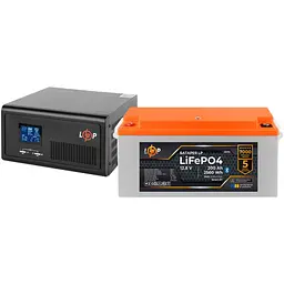 Джерело безперебійного живлення [ДБЖ] LogicPower UPS В1500 + АКБ LiFePO4 2560Wh [37445] [126880] - мініатюра 2