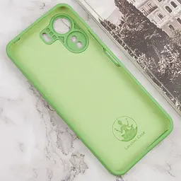 Чохол Silicone Cover Lakshmi Full Camera (AAA) для Xiaomi Redmi 13C / Poco C65 М'ятний / Mint - мініатюра 3